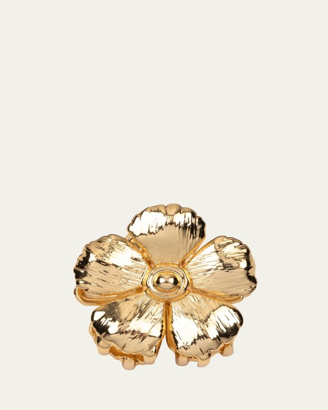 Rowena Flower Claw Clip